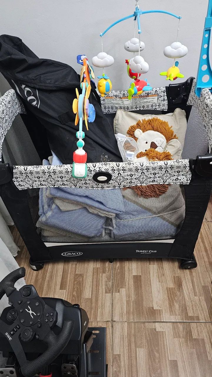 BERCO GRACO MINI COM KIT BERÇO  - Foto 4