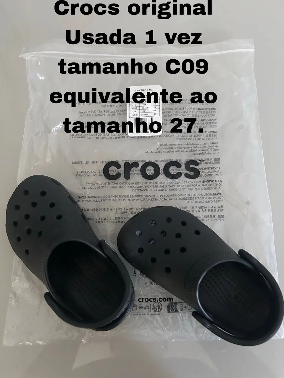 Crocs infantil 