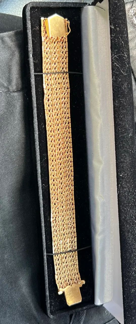 Pulseira em ouro 18k - Foto 2