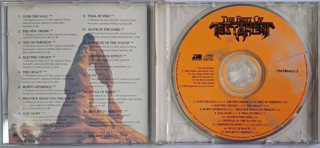 CD Testament The Best of Testament - Foto 3
