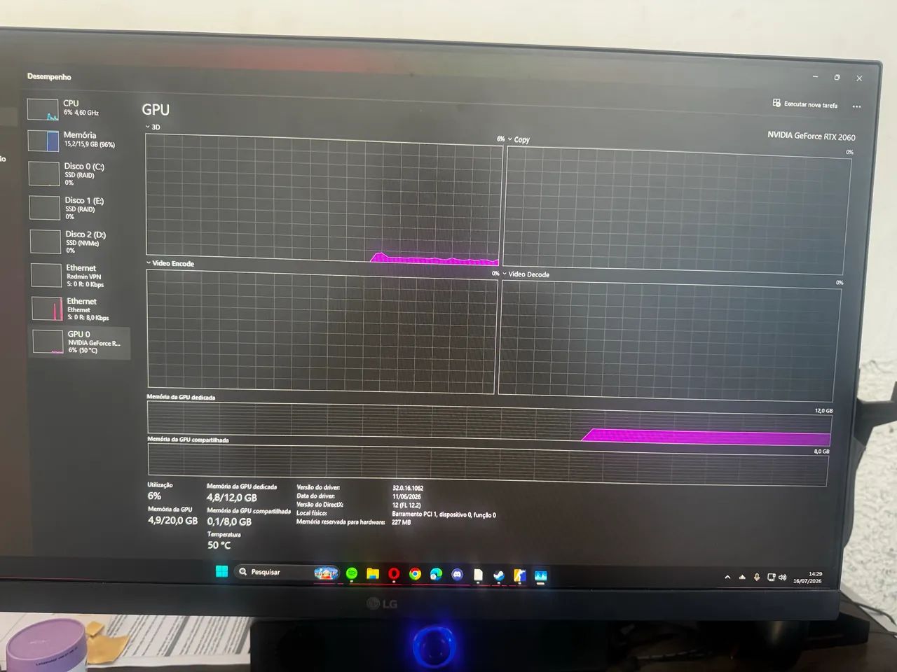 RTX 2060 12GB - Foto 3