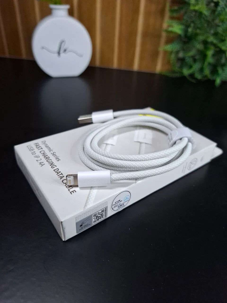 CABO PARA IPHONE BASEUS 1M DYNAMIC SERIES 2.4A - Foto 4