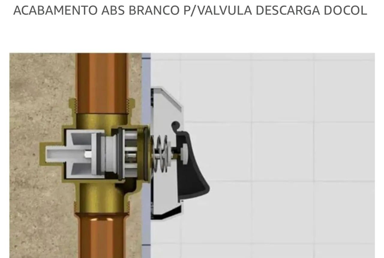 Acabamento de válvula ducol estoque de 10 peças - Foto 4