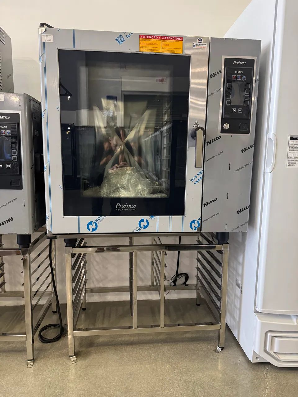 Forno Combinado Higienização Automática Prática C-MAX EVO 10 Elétrico