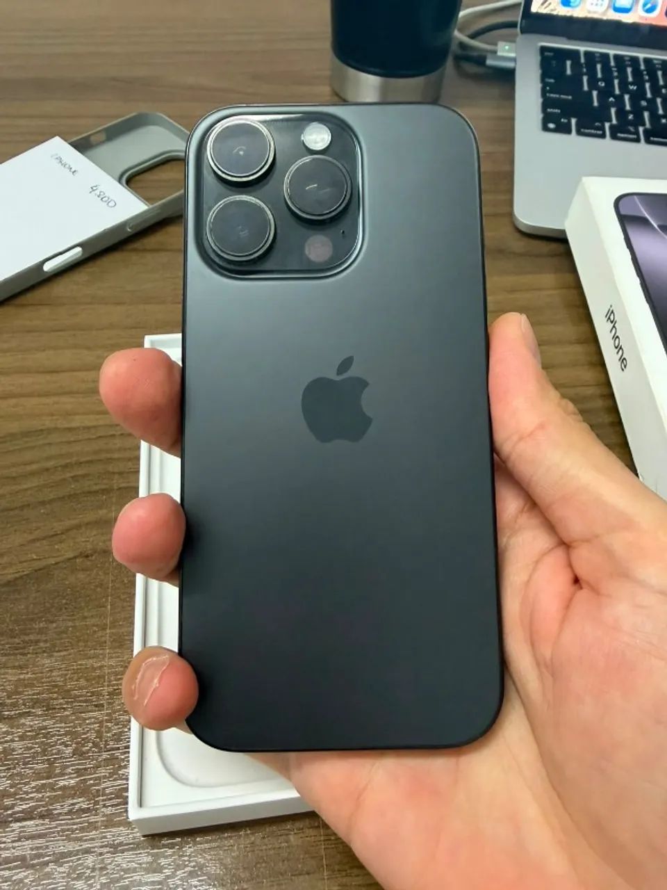 Vendo Iphone 16 Pro 256gb Black Titanium - Foto 2