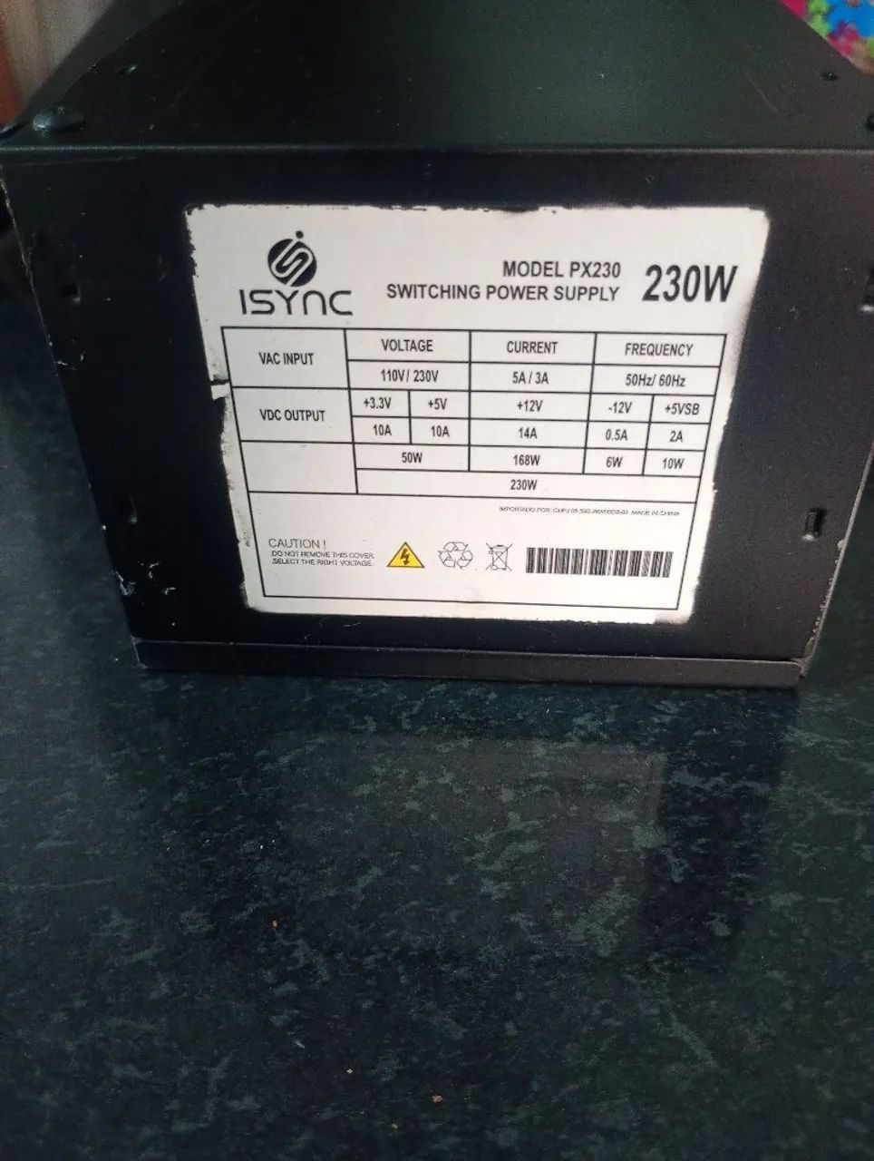 Fonte 230W para PC 24 Pinos + CPU 4 Pinos + SATA + Molex - Foto 2