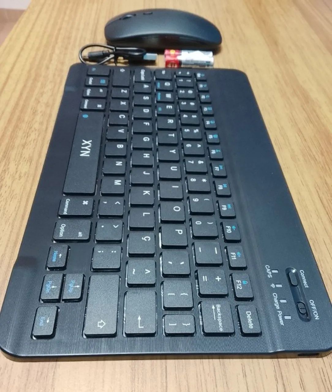 Kit teclado Bluetooth e Mouse