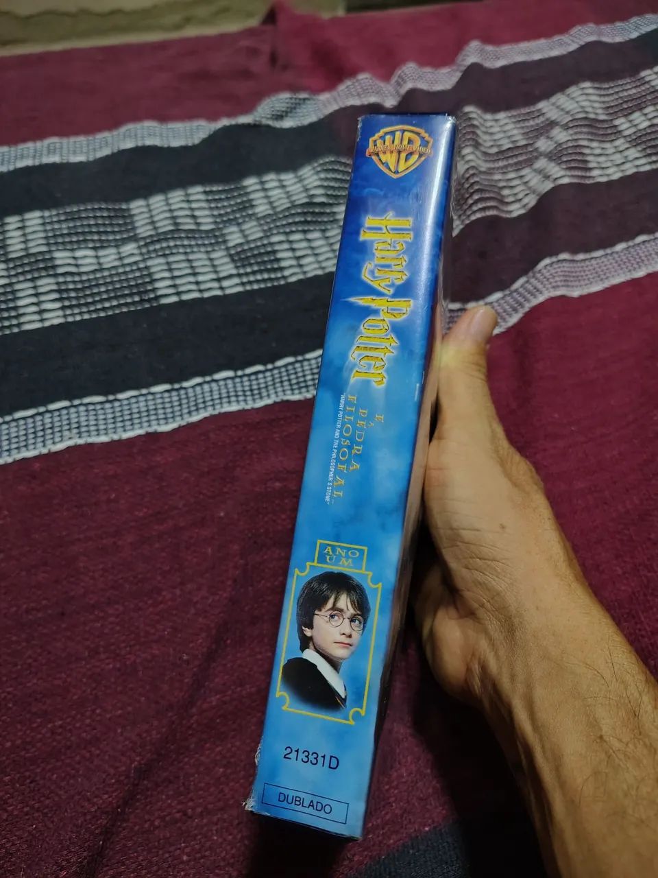 Vhs Harry potter e a pedra filosal raro  - Foto 5