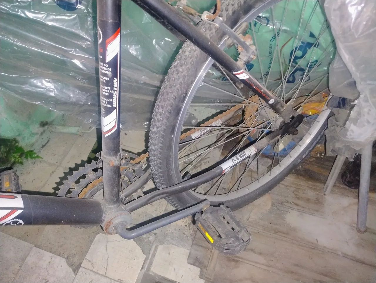 Bicicleta Houston Foxer Hammer Aro 26 - Usada - Foto 4