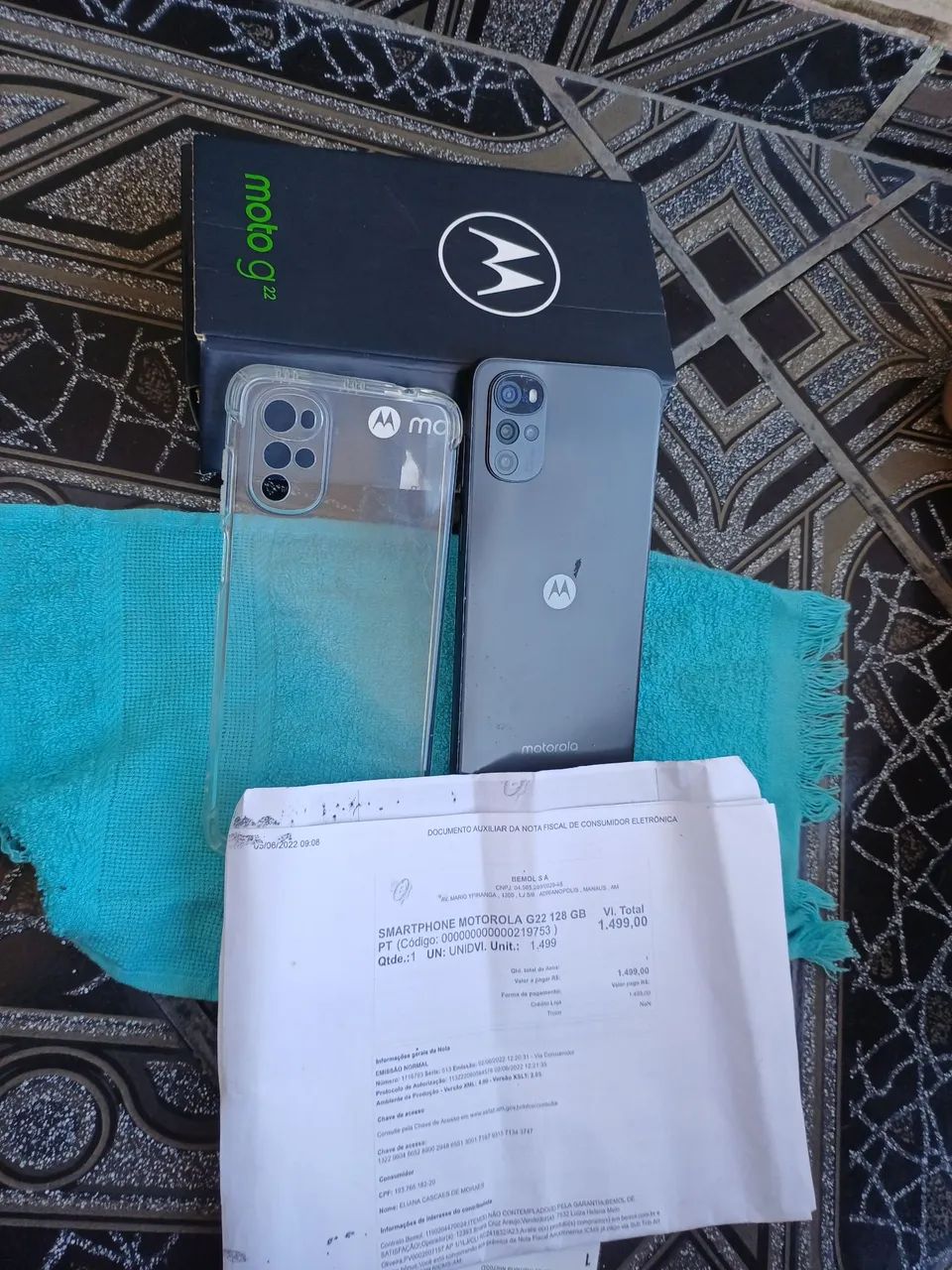 Celular moto g22 com nota fiscal  - Foto 4