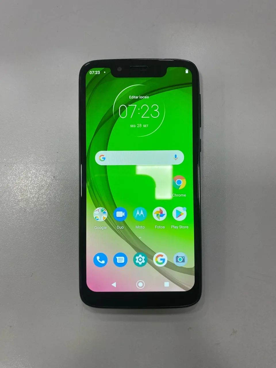 Moto g7 play funcionando perfeitamente 