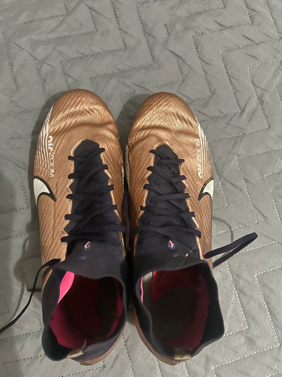 Chuteira campo nike air zoom superfly 9 elite FG generation Pack