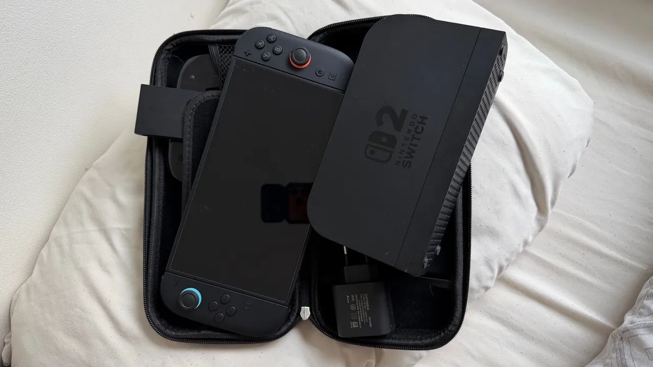 Nintendo Switch 2 Completo + case e película 