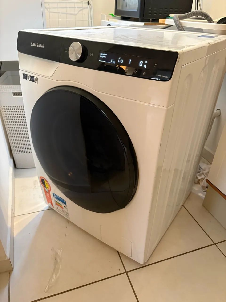Máquina de lava e seca smart inverter 