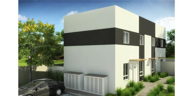 Casas de 50m² - 2 dormitorios - quintal de 12m² nos fundos - 1 vaga de garagem, com lazer - Foto 2