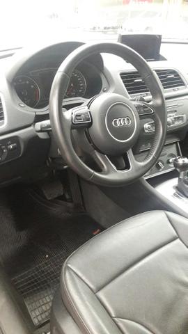 03- km super baixo *Audi Q3* 1.4 turbo + couro 2018 - Foto 6
