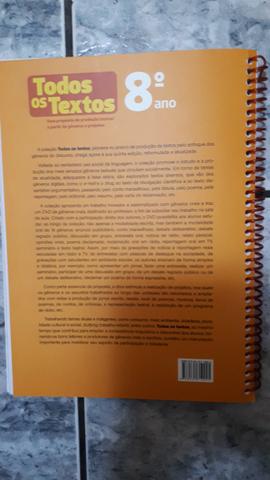 Livro Todos os Textos 8° ano - Foto 2
