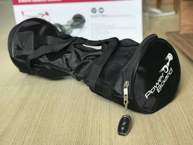 Skate elétrico Hoverboard vermelho 6,5"- bateria Lg PB-01BT (com bluetoooth) - Foto 2