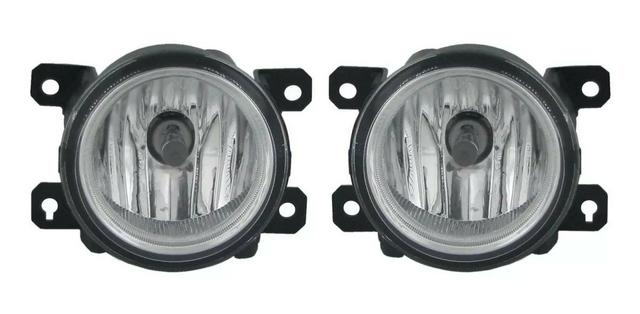 Kit Farol Milha Honda Fit 2018 2019 Molduras Botão Mod Original  - Foto 2