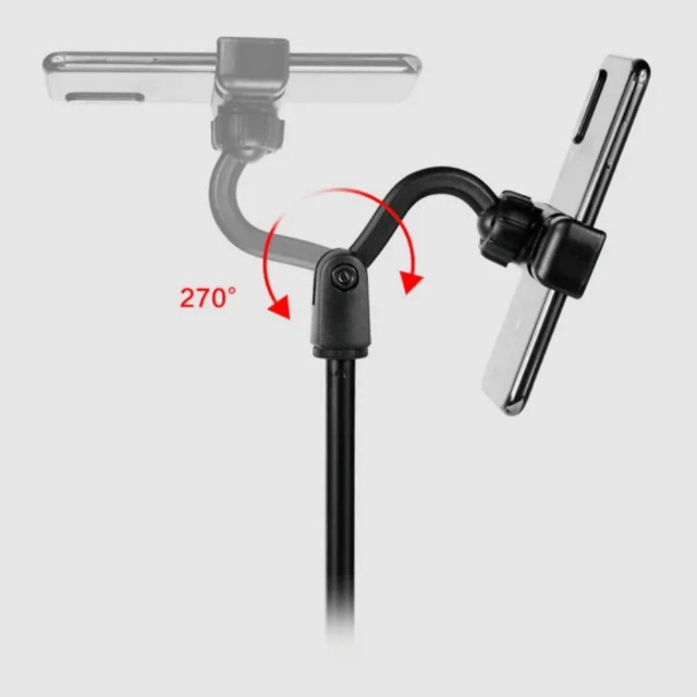 Suporte tripé universal para celular smartphone de mesa - Foto 4