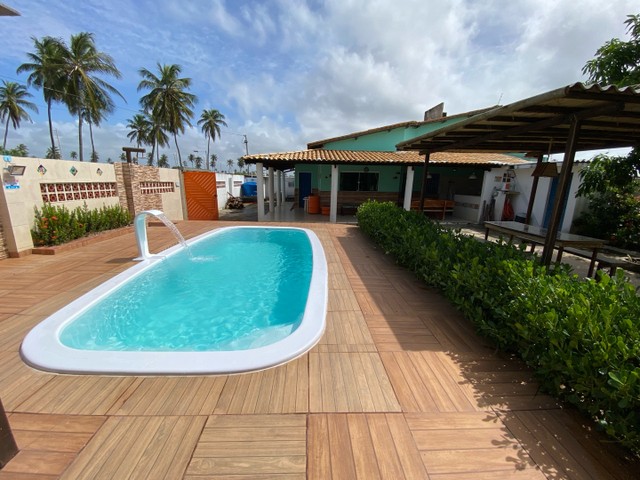 Aluga-se casa com piscina na Praia da Caueira - conforto e lazer para família e amigos - Foto 2