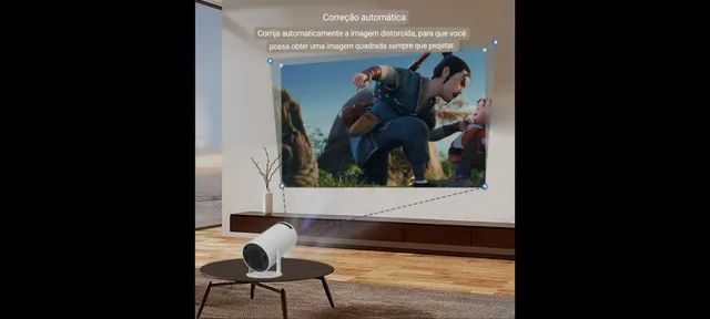 Promoçâo Projetor de Imagem HD, Netflix, YouTube, Android 11 - Foto 5