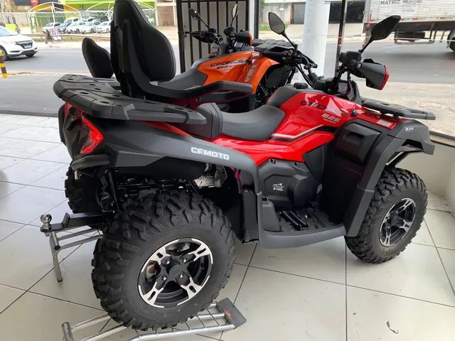 QUADRICICLOS CFORCE  450L, 520 L, 625L e 1.000cc, 4X4 ZERO KM  AUTOMÁTICO PRETO E LARANJA - Foto 2