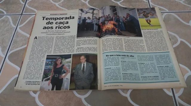Revista Veja 16 Fevereiro 1994. Fala Mangueira! Para Colecionadores. - Foto 4
