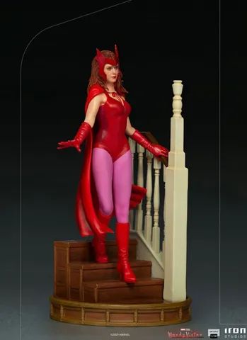 Wanda e Vision Halloween WandaVision Iron Studios - Foto 3