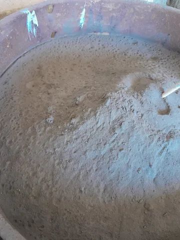 Sucata de Óxido de Alumínio em pó - Varredura Área de Jateamento de peças