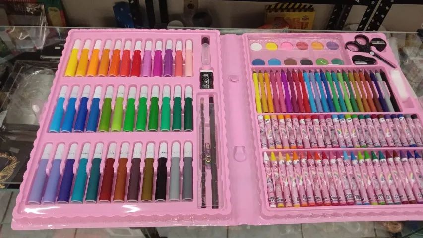Maleta De Pintura Baby Beautiful 150 Peças - Foto 3