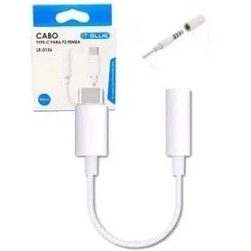 Cabo Adaptador Tipo C Para P2 fone de ouvido - Foto 2