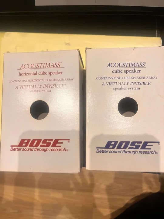 Equipamento Home Theater Bose com 5 caixas de som e subwoofer Speaker - Foto 6