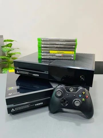 Xbox one com jogo e garantia / comprando hoje leva kinect 