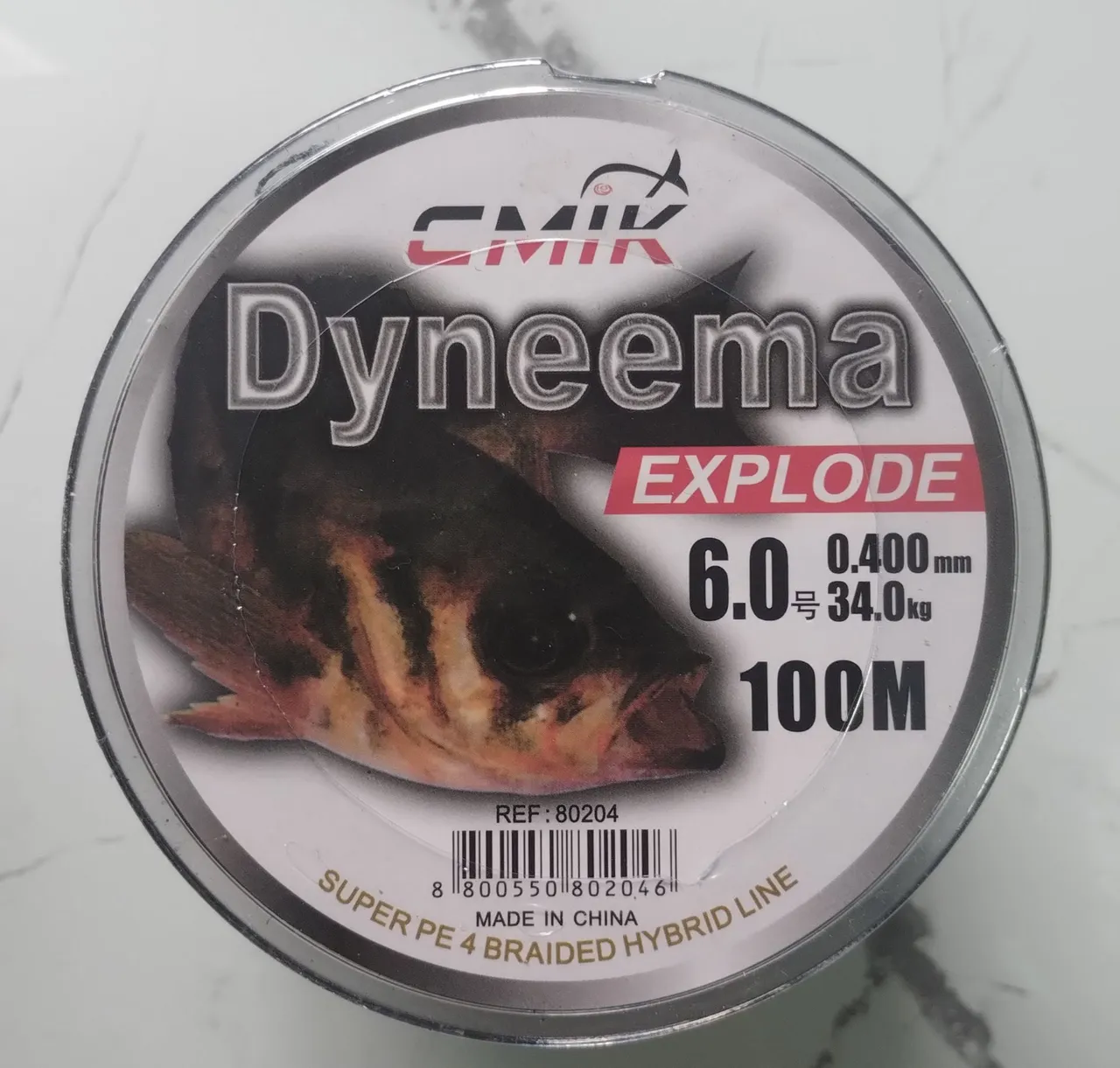 Linha de Pesca Dyneema 100 MTS Multifilamento