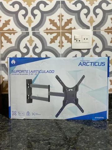 Suporte para tv articulado lcd|led|plasma|3d 26´´ a 55´´- sta521nl - arcticus