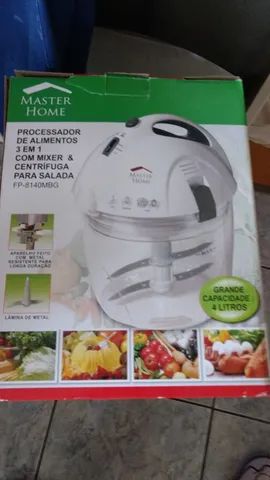 ? Processador de Alimentos Com Mixer e Centrífuga Para Salada [novo] - Foto 3
