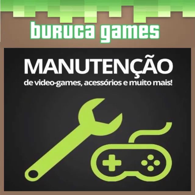 Consertos e manutenções e em consoles e controles de vídeo game em geral
