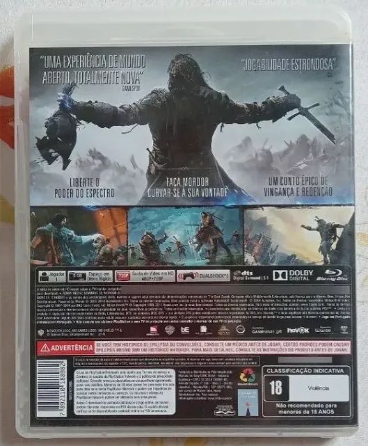 Terra-média: Sombras De Mordor Ps3 Seminovo - Foto 2