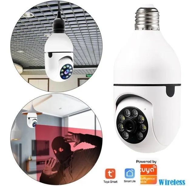 Câmera lâmpada giratória  - Foto 6