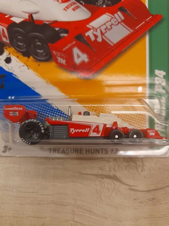 HOT WHEELS TYRRELL P34 TREASURE HUNTS 2012 - Foto 3