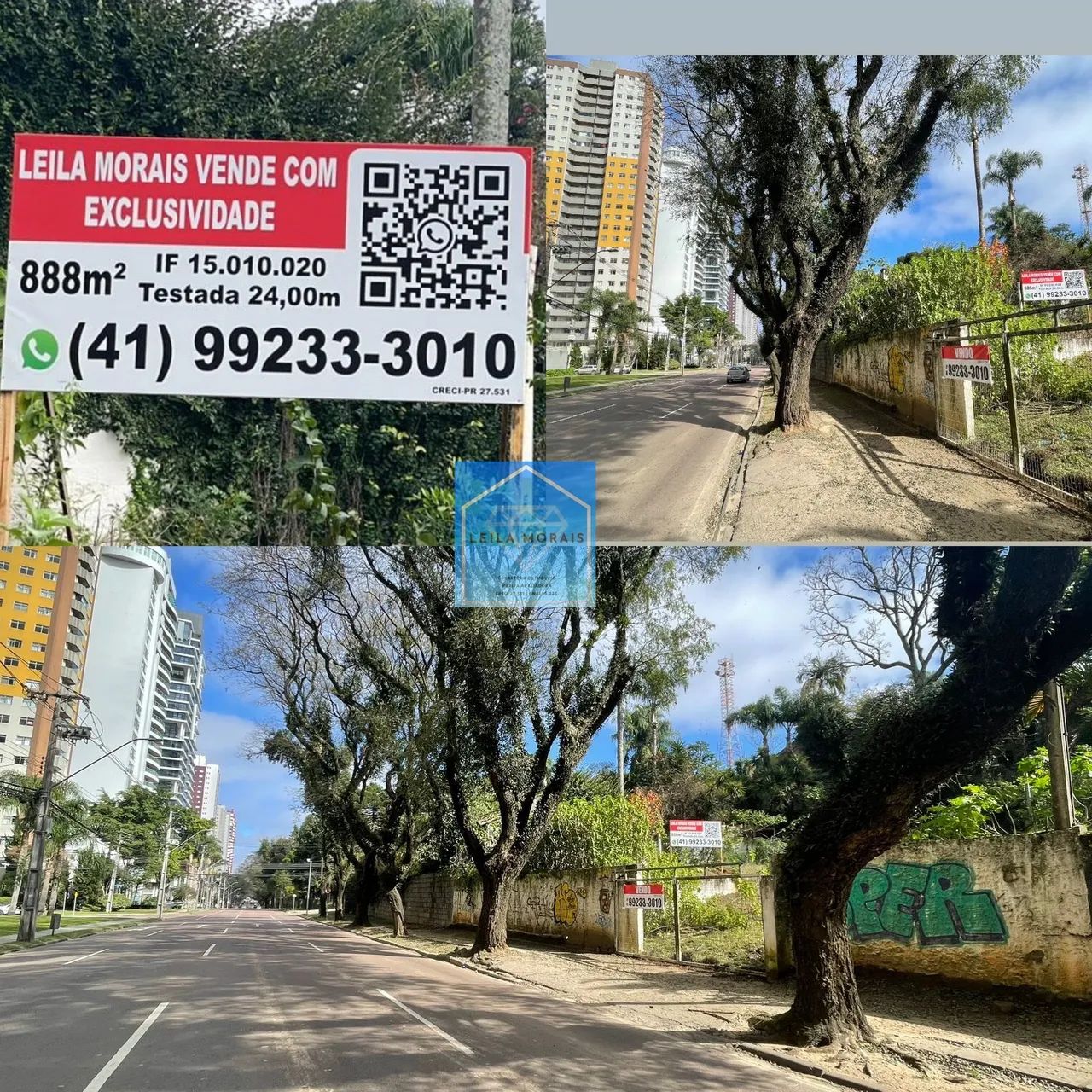 Terreno ZR3-T.6, com 888m² na Padre Agostinho, no Bigorrilho - Vendo com Exclusividade!