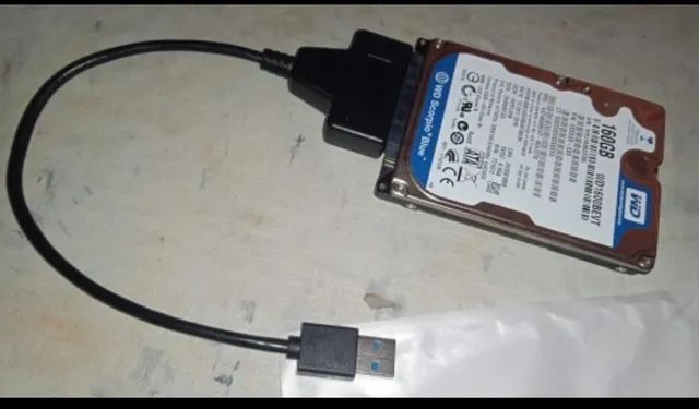 cabo sata usb adaptador  - Foto 2
