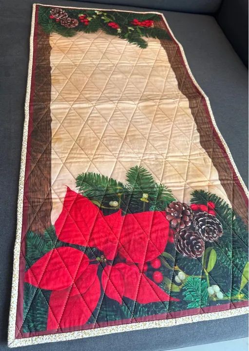 Caminho de Mesa ( Patchwork ) - Foto 3