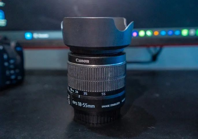 Câmera Canon T7 + Lente básica 18-55 - Foto 4