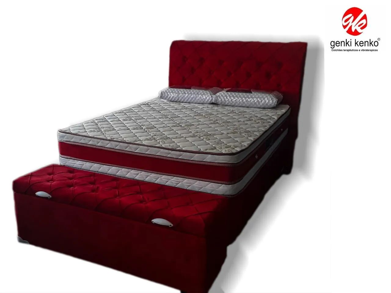 Colchão molas e cama box bau Promoção! - Foto 2