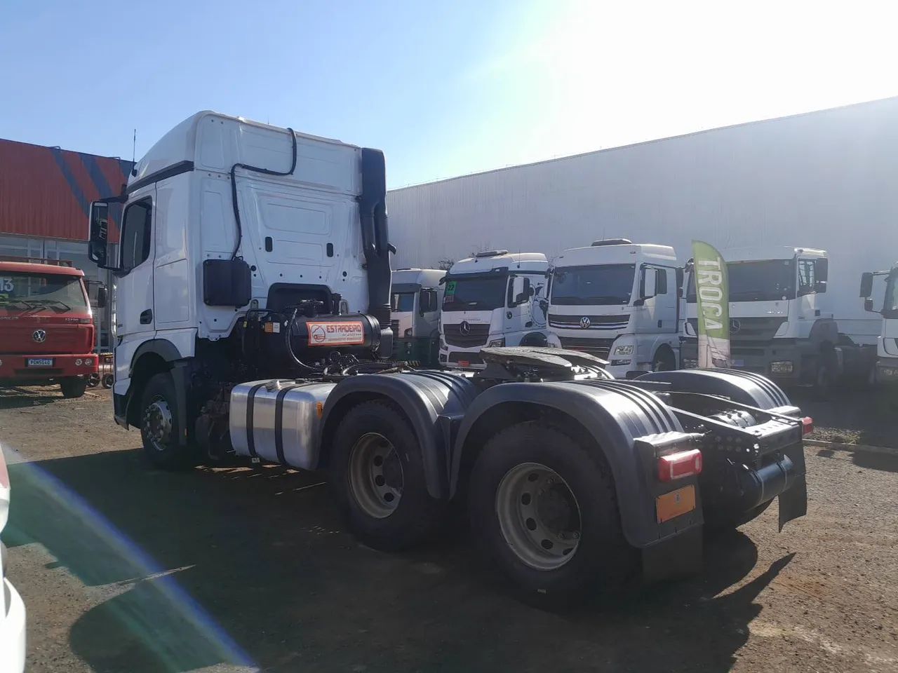 Mercedes-Benz Actros Actros 2651 MP5 LS 6x4 2p (diesel)(E5) 2021/2022 VAMOS SEMINOVOS Uber - Foto 6