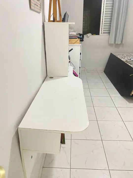 Escrivaninha branca - Foto 4