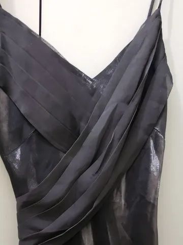Vestido Longo Cinza  - Foto 3