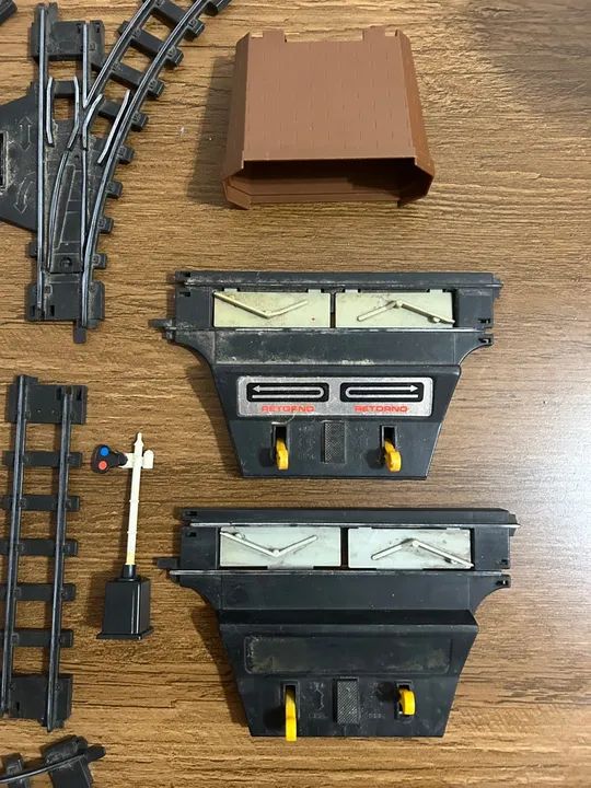 Lote de 21 peças - Ferrorama Estrela - Foto 4